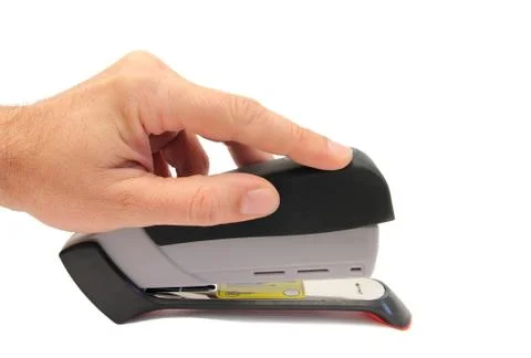 Hand stapler Stock Photos