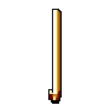Hand stylus pen game pixel art vector illustration Illustrazione stock