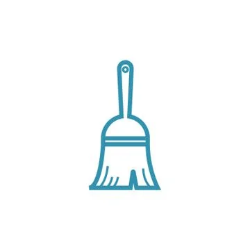 Hand sweeper vector illustration Stock Illustration