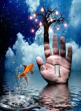 Hand Switch Stock Illustration