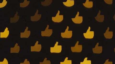 Like hand symbol, abstract background 動画素材 107232742