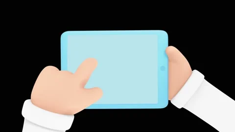 Hand tablet 135 Stock Footage 223296297