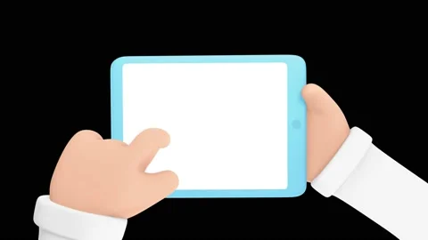 Hand tablet 139 Stock Footage 223296319