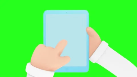 Hand tablet 149 Stock Footage 223296337