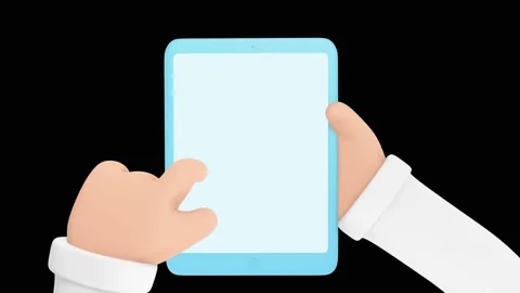 Hand tablet 152 Stock Footage 223296347