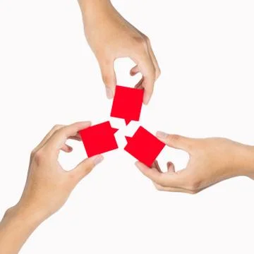 Hand tag 스톡 사진