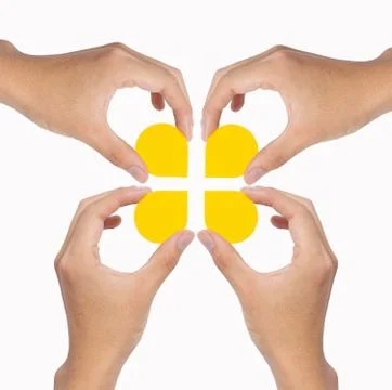 Hand tag 스톡 사진