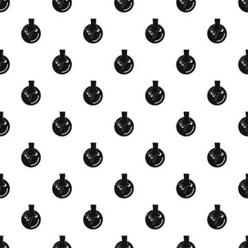 Hand take bowling ball pattern seamless vector Stock Illustration