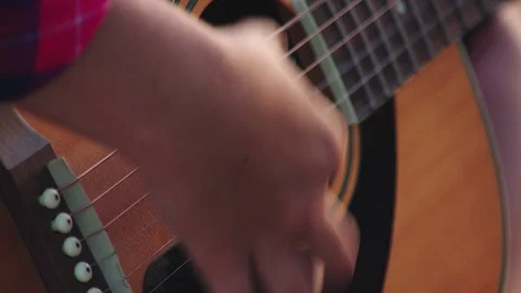 Hand takes a chord Video stock 94841008