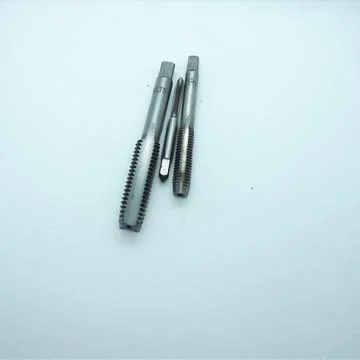 Hand tap (threading tool Warwick) in white isolated background. Stock Photos