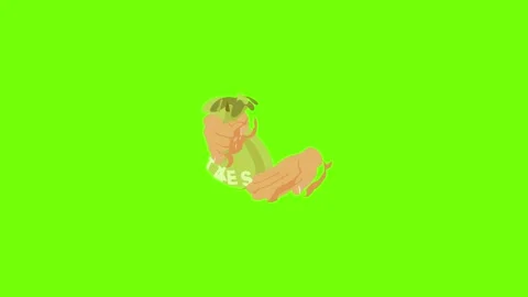 Hand of tax icon animation Stock Footage 153611876