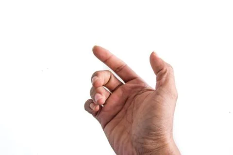 Hand is thatting do the activity Stock Photos