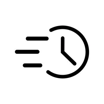 Hand thumb up icon on black circle Yes symbol Stock Illustration