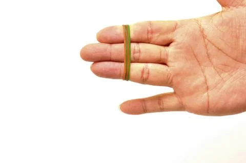 Hand tied rope Stock Photos
