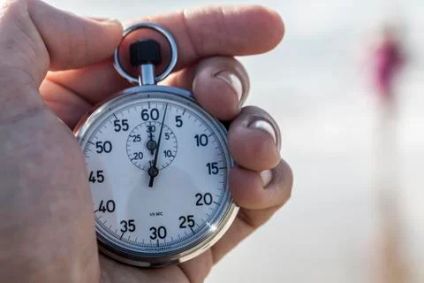 Hand of Time Foto stock