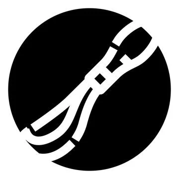 Hand tool icon showing pliers or pincers Ilustración de archivo