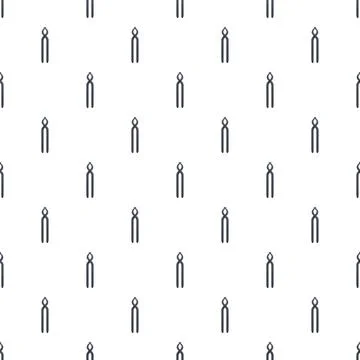 Hand tool pincers repeating seamless pattern background Stock Illustration