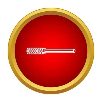 Hand tool screwdriver icon simple flat design イラスト素材