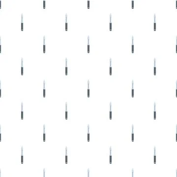 Hand tool screwdriver pattern creating seamless texture design Illustrazione stock