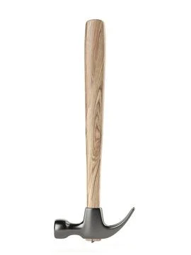Hand tools hammer 3D Stock Illustration