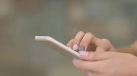 Hand touching tablet computer surface touchscreen Stock Footage 67088952