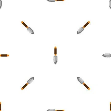 Hand trowel pattern seamless vector Stockillustratie