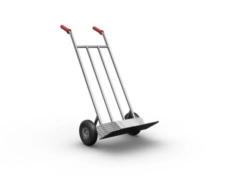Hand truck Stock Illustration