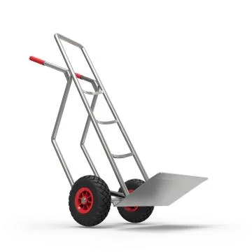 Hand truck Stock Illustration