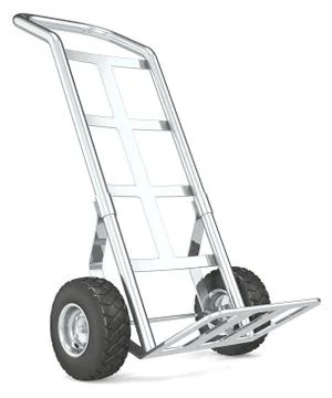 Hand Truck. Stock Illustration