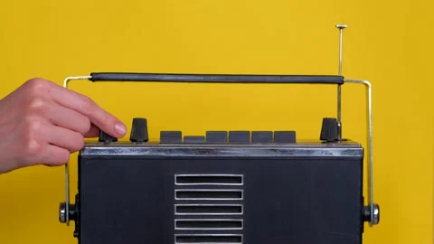 Hand turn adjustment volume. Video stock 151074429
