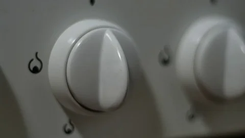 Hand Turning The Programing Buttons Of A Washing Machine, Detail Video stock 70165033