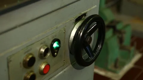Hand Turning Valve Stock Footage 43565310