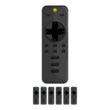 Hand tv remote cartoon vector graphic Stock Illustration
