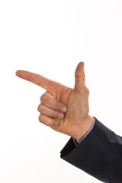 Hand for two Stock Photos