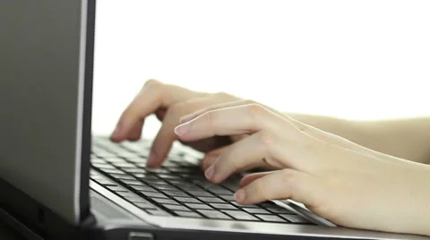 Hand typing,   High Definition Video 1920X1080 Stock Footage 34632666