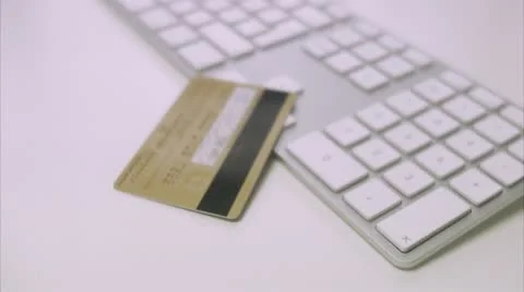 A hand using a keyboard Stock Footage 11333001