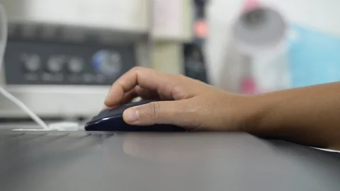Hand using keyboard. Stock Footage 100420788