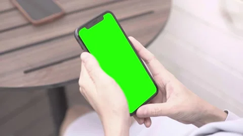 Hand using phone, holding smartphone Video stock 259679424