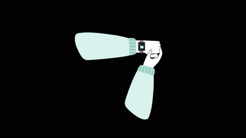 Hand Using Smart Watch Stock Footage 202285065