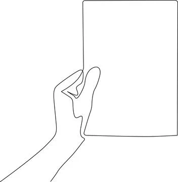 Hand using touchscreen device Vector Illustrazione stock