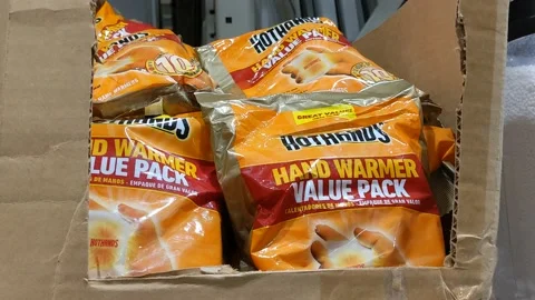 Hand Warmer Value Pack Stock Footage 168978986