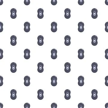 Hand warmers repeating seamless pattern on white background Stockillustratie