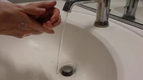 Hand Washing 02 Stock Footage 147833801