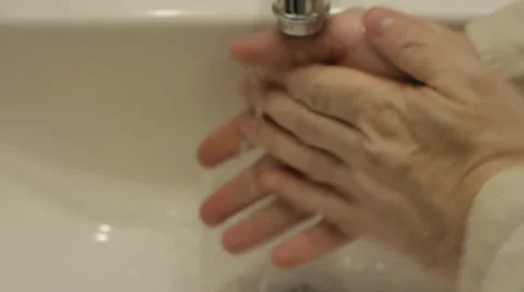 Hand Washing Stock Footage 35093580