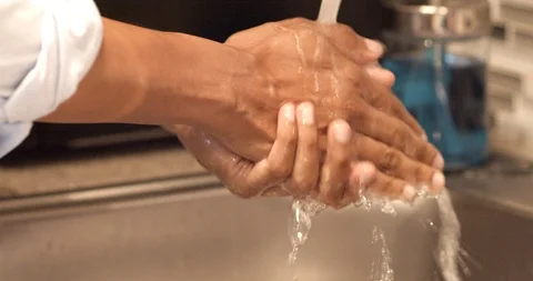 Hand washing Stock Footage