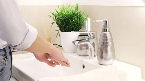 Hand washing Stock Footage 144452508