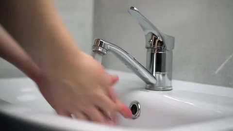 Hand washing Stock Footage 145561666
