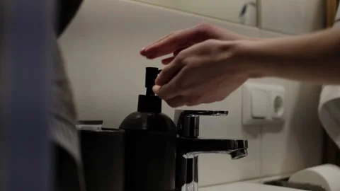 Hand washing Video stock 233512751