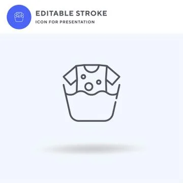 Hand Washing icon vector, filled flat sign, solid pictogram isolated on white 스톡 일러스트