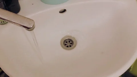  hand washing in the sink Stock Footage 102958443